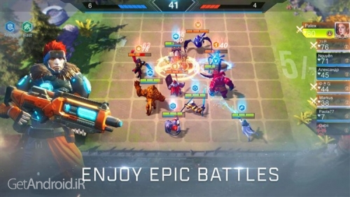 دانلود بازی Arena of Evolution Red Tides اندروید