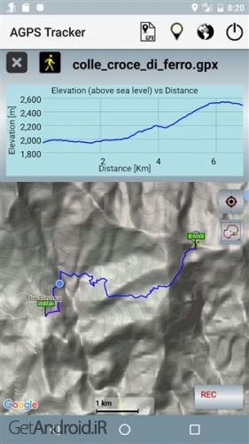 دانلود اپ A-GPS Tracker اندروید