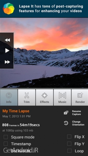 دانلود برنامه لپس ایت اندروید