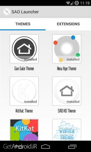 دانلود برنامه SAO Launcher اندروید