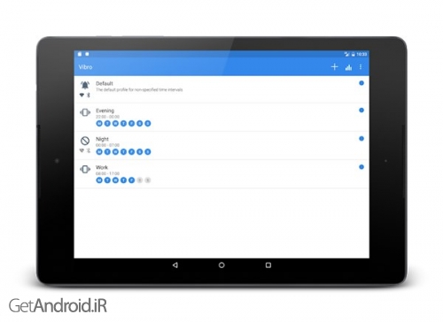 دانلود برنامه Vibro Profile Scheduler اندروید
