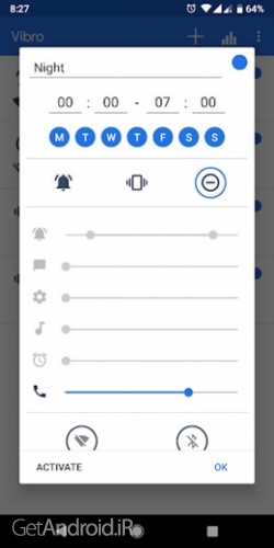 دانلود برنامه Vibro Profile Scheduler اندروید