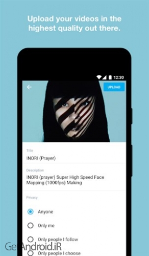دانلود برنامه Vimeo اندروید