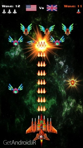 دانلود بازی Galaxy Attack Alien Shooter اندروید