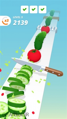 دانلود بازی Perfect Slices اندروید