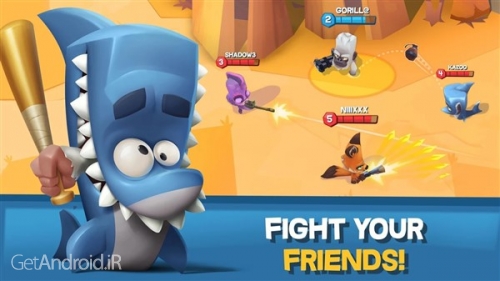 دانلود بازی Zooba: Free-For-All Battle Game اندروید