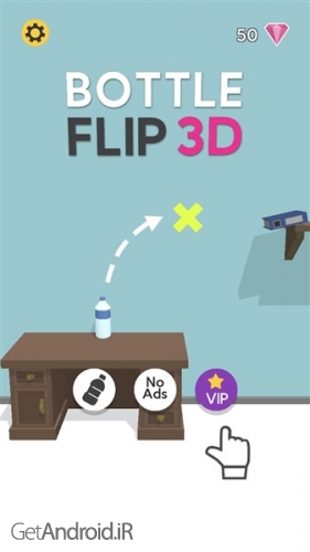 دانلود بازی Bottle Flip 3D اندروید