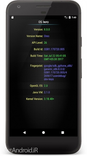 دانلود برنامه Droid Info اندروید