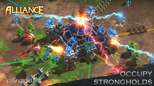 دانلود بازی Alliance at war: magic throne اندروید