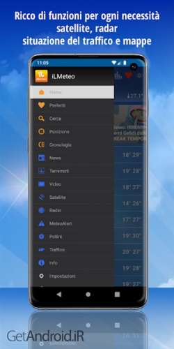 دانلود برنامه the Weather برای اندروید