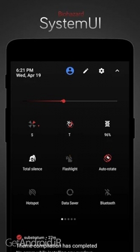 دانلود برنامه Biohazard Substratum Theme برای اندروید