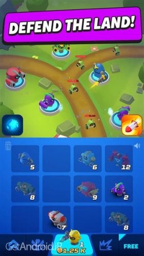 دانلود بازی Merge Tower Bots اندروید