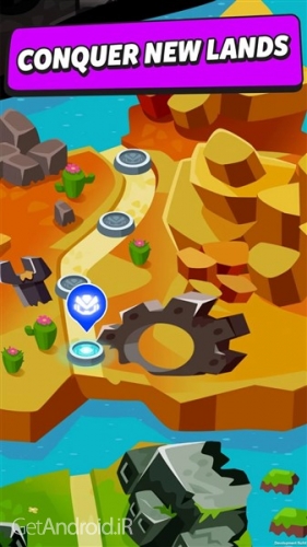 دانلود بازی Merge Tower Bots اندروید