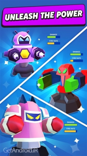 دانلود بازی Merge Tower Bots اندروید