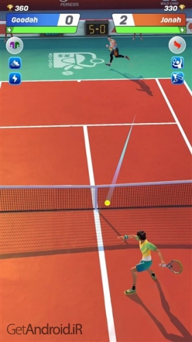 دانلود بازی Tennis Clash 3D Sports اندروید