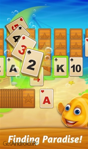 دانلود بازی Solitaire Paradise Tripeaks اندروید