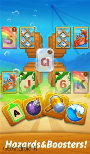 دانلود بازی Solitaire Paradise Tripeaks اندروید