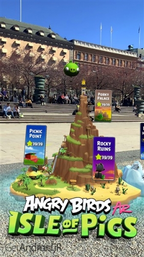 دانلود بازی Angry Birds AR Isle of Pigs اندروید