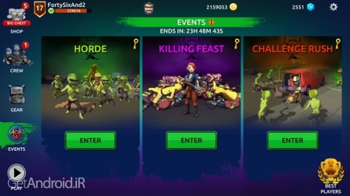 دانلود بازی Zombie Blast Crew اندروید