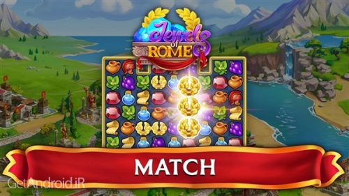 دانلود بازی Jewels of Rome اندروید