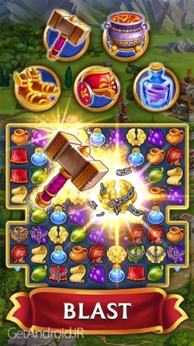 دانلود بازی Jewels of Rome اندروید