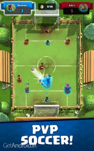 دانلود بازی Soccer Royale فوتبال آنلاین اندروید