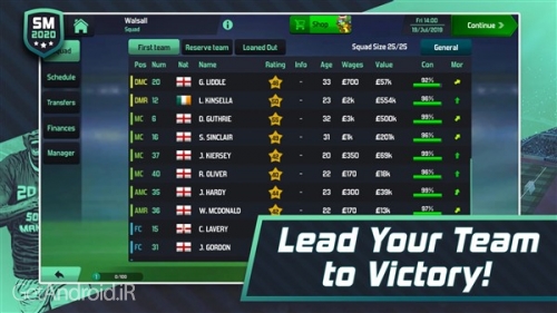 دانلود بازی Soccer Manager 2020 اندروید