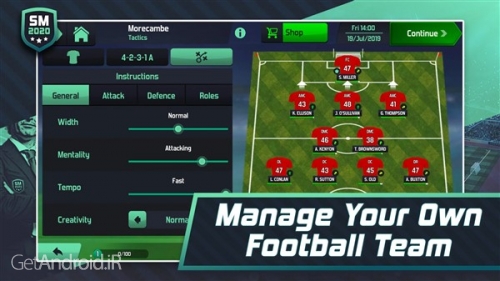 دانلود بازی Soccer Manager 2020 اندروید