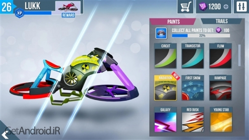 دانلود بازی Gravity Rider Zero اندروید