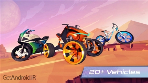 دانلود بازی Gravity Rider Zero اندروید
