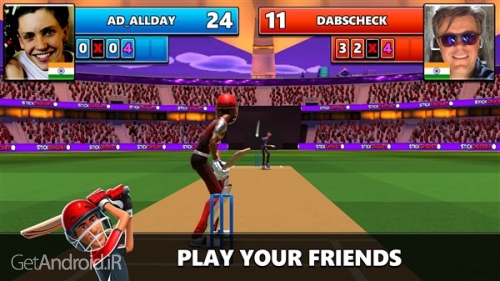 دانلود بازی Stick Cricket Live اندروید