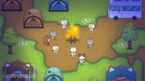 دانلود بازی Cat Forest Healing Camp اندروید