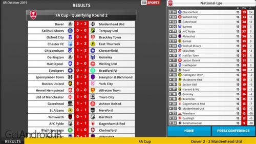 دانلود بازی Club Soccer Director 2020 اندروید