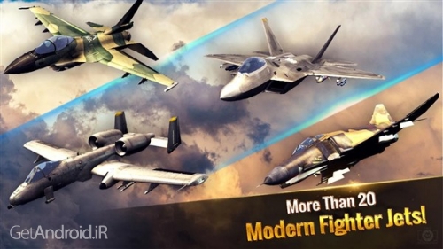 دانلود بازی Ace Fighter Modern Air Combat Jet Warplanes اندروید