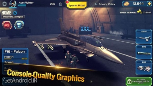 دانلود بازی Ace Fighter Modern Air Combat Jet Warplanes اندروید