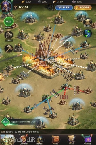 دانلود بازی Clash of Sultans اندروید