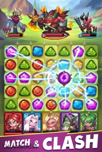 دانلود بازی Raids Puzzles RPG Quest اندروید