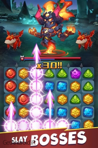 دانلود بازی Raids Puzzles RPG Quest اندروید