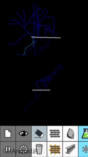 دانلود بازی sandbox relaxing particle engine اندروید