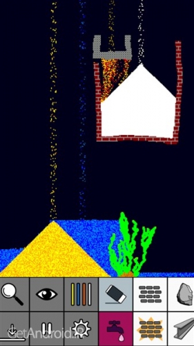 دانلود بازی sandbox relaxing particle engine اندروید