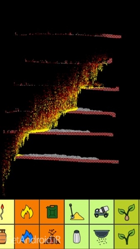 دانلود بازی sandbox relaxing particle engine اندروید