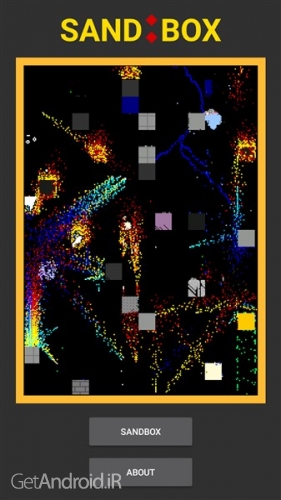 دانلود بازی sandbox relaxing particle engine اندروید