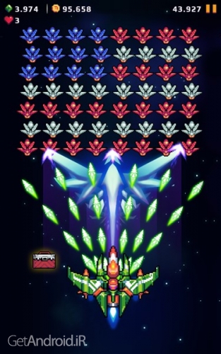 دانلود بازی Galaxy Shooter Falcon Squad اندروید
