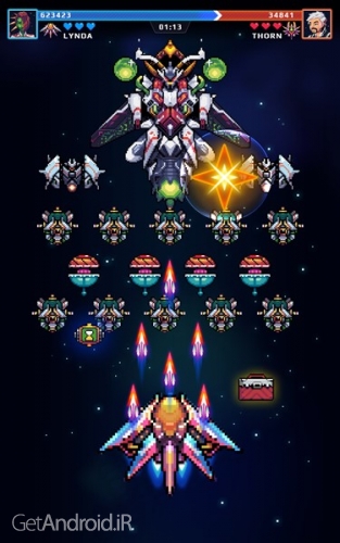 دانلود بازی Galaxy Shooter Falcon Squad اندروید