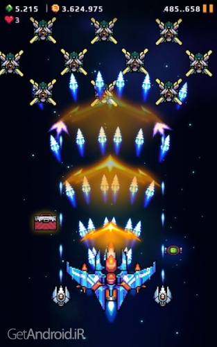 دانلود بازی Galaxy Shooter Falcon Squad اندروید