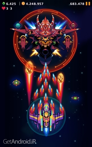 دانلود بازی Galaxy Shooter Falcon Squad اندروید