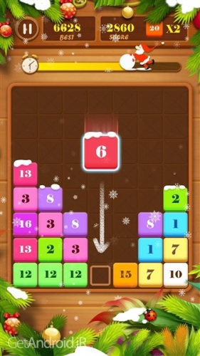 دانلود بازی Drag n Merge Block Puzzle اندروید
