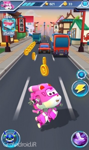 دانلود بازی Super Wings Jett Run اندروید