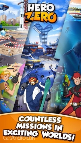 دانلود بازی Hero Zero Multiplayer RPG اندروید