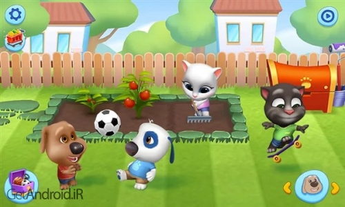 دانلود بازی My Talking Tom Friends اندروید
